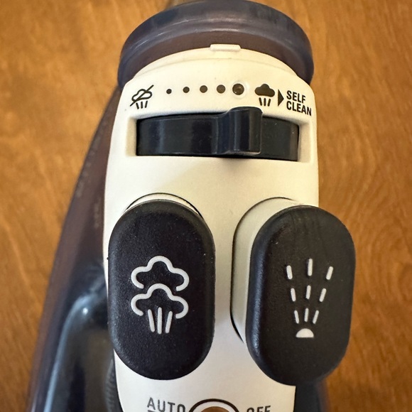 Rowenta DW8080 Pro Master Auto Shut Off Steam Iron, 330-Hole Sole Plate Blue - Picture 4 of 11